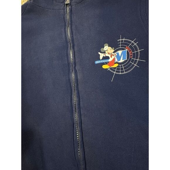 VINTAGE Y2K Mickey Mouse Disney Hawaiian Cruise Reversible Jacket Unisex Medium - Picture 11 of 15